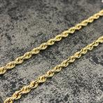 14k gouden ketting rope chain schakel stevig model, Sieraden, Tassen en Uiterlijk, Kettingen, Ophalen of Verzenden, Zo goed als nieuw
