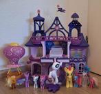 My Little Pony kasteel/school incl. pony's en luchtballon, Kinderen en Baby's, Speelgoed | My Little Pony, Ophalen, Gebruikt