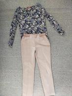 Leuk setje: Street One broek maat 36/38 & EDC blouse maat S, Beige, Street One, Ophalen of Verzenden, Zo goed als nieuw