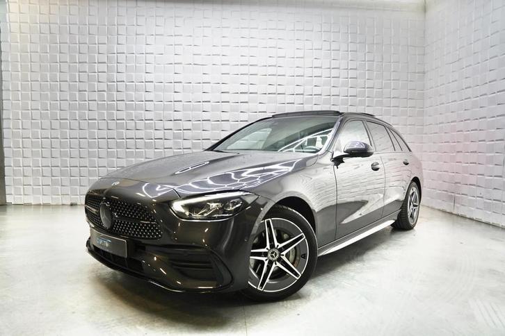 Mercedes-Benz C-klasse Estate 300 e 4MATIC AMG NIGHT PANO, Auto's, Mercedes-Benz, Bedrijf, Te koop, C-Klasse, 4x4, ABS, Achteruitrijcamera