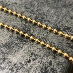 18 karaat gouden ketting kralen schakel balletjes massief