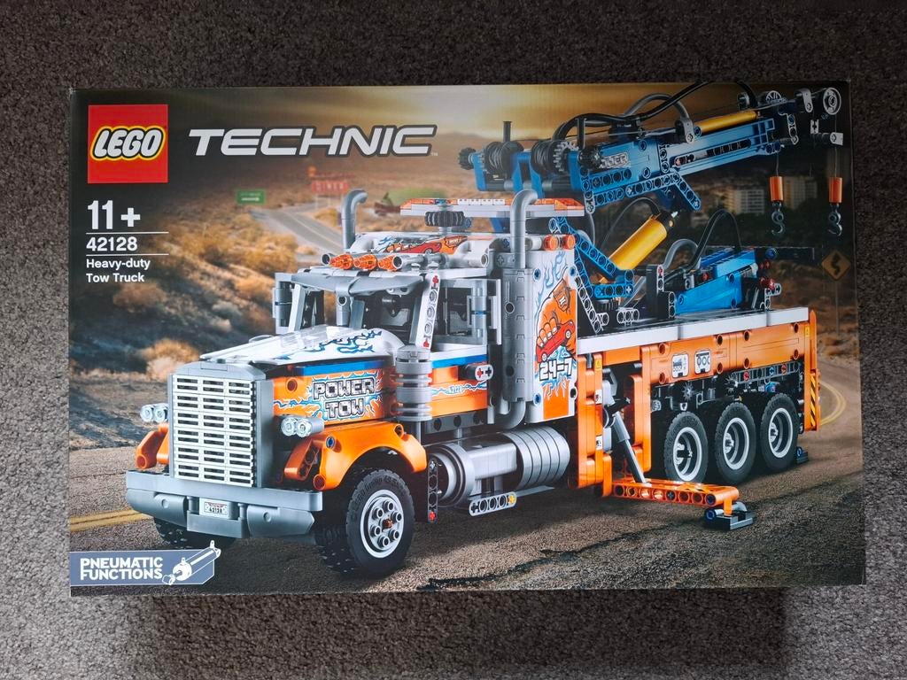Nieuwe Lego Technic 42128 Heavy-duty Tow Truck - Gesealed, Ophalen of Verzenden, Nieuw, Complete set, Lego