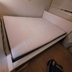 IKEA Malm bed & Morgedal matras 160x200, Ophalen, Wit, Tweepersoons, Zo goed als nieuw