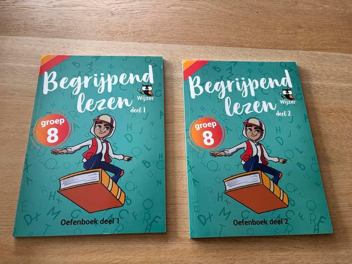 Oefenboek Begrijpend Lezen Groep 8 - Deel 1 & 2 nieuw, Boeken, Schoolboeken, Zo goed als nieuw, Nederlands, Overige niveaus, Ophalen of Verzenden