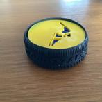 Goodyear unieke onderzetters in bandenhouder – geel/blauw –, Verzenden, Huis en Inrichting