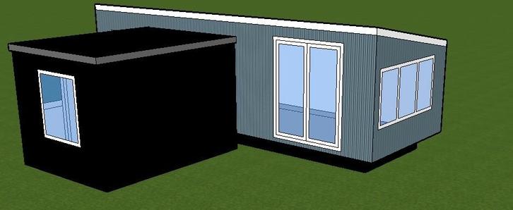 Chalet - 2,5 jaar oud., Caravans en Kamperen, Caravan accessoires, Zo goed als nieuw, Ophalen