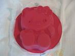 Tup. adv. 14: MFV silicone (bak)vorm Hello Kitty, vlaaivorm, Ophalen of Verzenden, Gebruikt, Wit, Overige typen