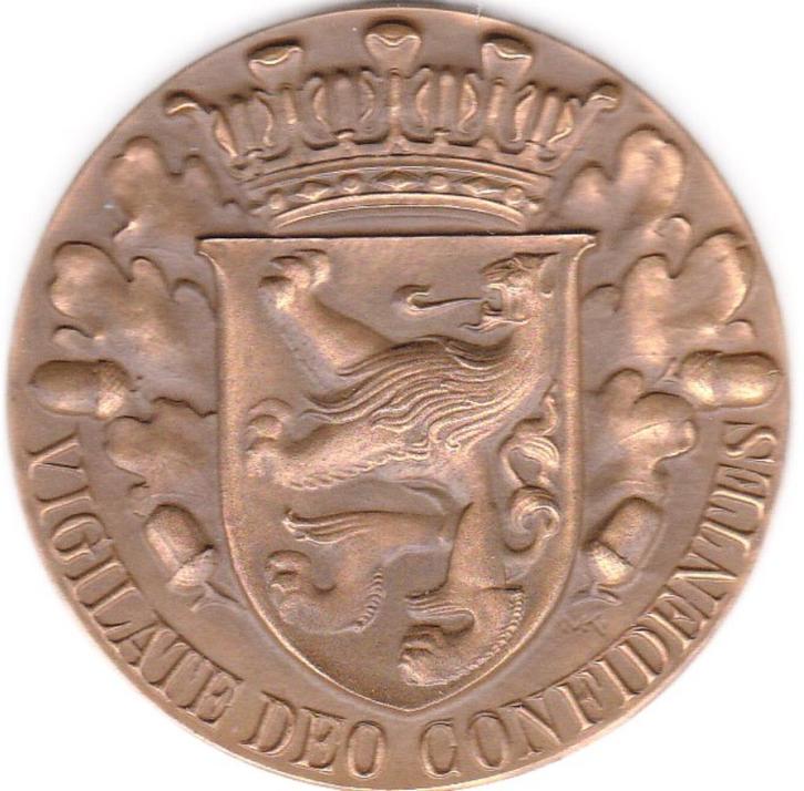 WATERSNOOD 1953 ZUID-HOLLAND, Postzegels en Munten, Penningen en Medailles, Overige materialen, Verzenden