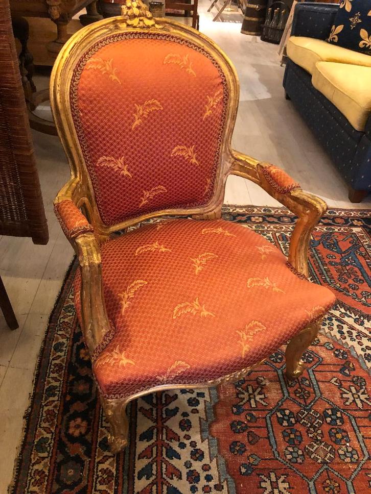 Louis XV Kinder Fauteuil in prima staat., Antiek en Kunst, Antiek | Meubels | Stoelen en Banken, Ophalen