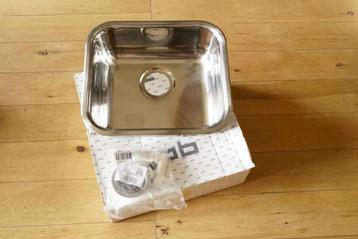 Keukens Spoelbak rvs met korfplug beschikbaar voor biedingen