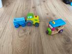 Houten Tractor en Tuktuk Speelgoed, Ophalen of Verzenden, Zo goed als nieuw, Duw- of Trekspeelgoed