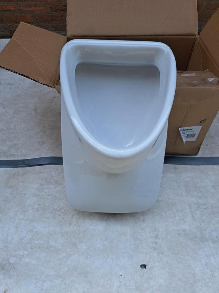 3x nieuw SPHINX urinoir  wit(B13), Doe-het-zelf en Verbouw, Sanitair, Nieuw, Toilet, Ophalen