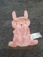 Roze Knuffel Konijn Knisperdoekje - Nieuw!, Ophalen of Verzenden, Nieuw, Konijn