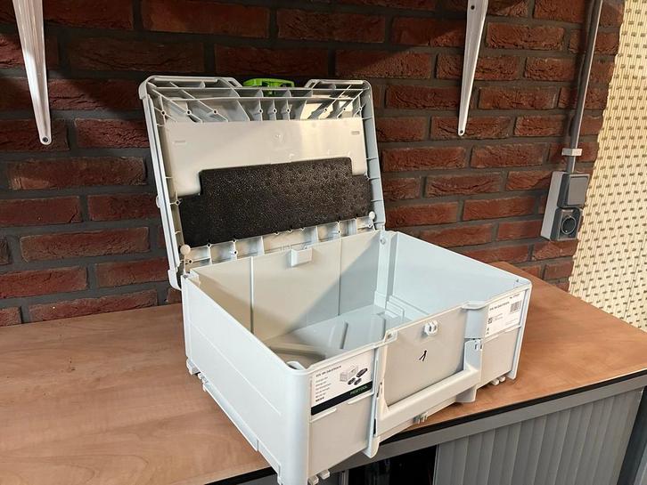 Festool Systainer SYS 1 TL-DF, Doe-het-zelf en Verbouw, Gereedschapskisten, Zo goed als nieuw, Gevuld, Ophalen of Verzenden