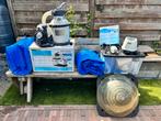 Intex 2x3 zwembad conpleet pomp en zoutmodule, Tuin en Terras, Zwembad-toebehoren, Ophalen of Verzenden, Zo goed als nieuw, Afdekzeil