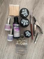 Glamour nagelproducten acryl, Ophalen of Verzenden, Zo goed als nieuw, Zwart, Handen en Nagels