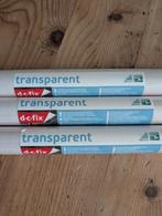 Transparante raamfolie, Ophalen, Nieuw, 5 tot 10 m², Folie