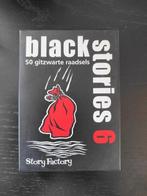 Black Stories 6 Raadselspel, Vijf spelers of meer, Ophalen of Verzenden, Zo goed als nieuw, Story Factory