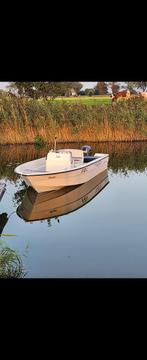Te koop console boot 9.9 Yamaha motor incl trailer, Watersport en Boten, Motorboten en Motorjachten, Ophalen of Verzenden, Zo goed als nieuw