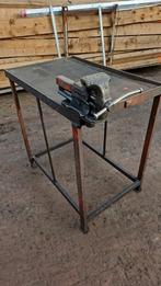 Degelijke Werkbank heuer bankschroef, Ophalen, Gebruikt, Minder dan 70 cm, Bankschroef