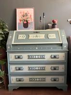 Handgeschilderde kast - vintage secretaire/dressoir, Ophalen, Zo goed als nieuw, Vintage
