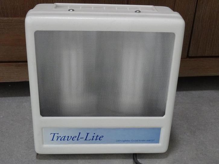Daglichtlamp lichttherapie lamp Travel-Lite daglicht, Diversen, Verpleegmiddelen, Zo goed als nieuw, Ophalen of Verzenden