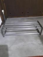 RVS Spinder Design Smooth Wandkapstok met Hoedenplank en Roe, Zo goed als nieuw, Minder dan 100 cm, Metaal, Ophalen