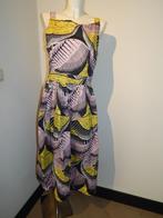 Marccain zomerse jurk overgooier look blad print kleur N4, Kleding | Dames, Maat 38/40 (M), Overige kleuren, Verzenden, Zo goed als nieuw