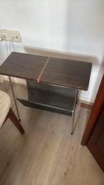 Vintage lectuur /telefoontafeltje, Huis en Inrichting, Woonaccessoires | Cd- en Dvd-rekken, Ophalen of Verzenden, Gebruikt, Hout