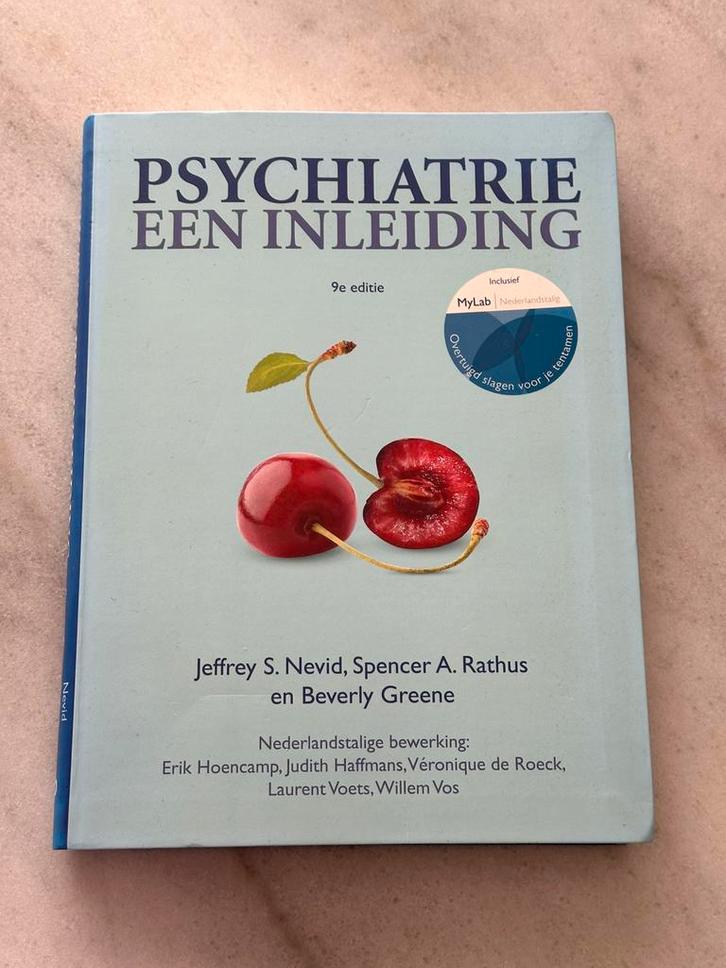 Psychiatrie, een inleiding, met MyLab NL toegangscode, Boeken, Schoolboeken, Zo goed als nieuw, Nederlands, Overige niveaus, Ophalen of Verzenden
