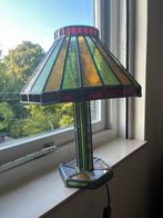 Glas in lood lamp (sta-model) Tiffany stijl, Ophalen, Zo goed als nieuw, Glas, Minder dan 50 cm