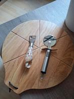 Pizza plank+snijder+flessenopener, Ophalen of Verzenden, Nieuw