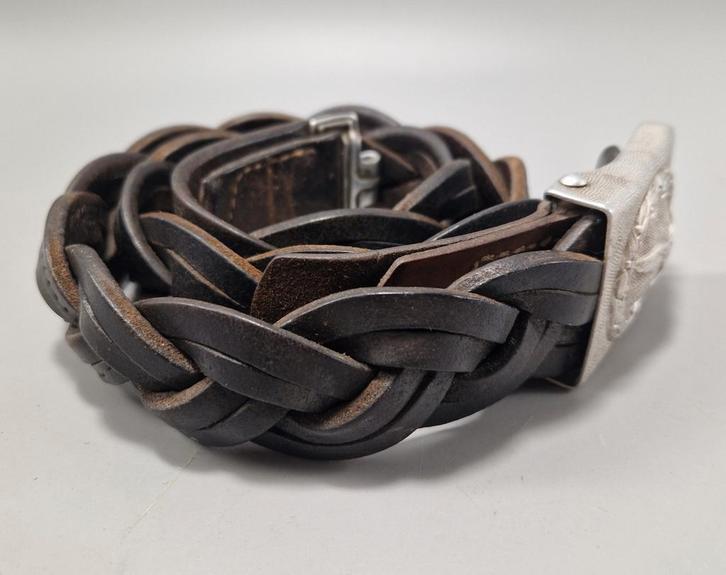 Duits WO2 Luftwaffe riem met koppelslot, Verzamelen, Militaria | Tweede Wereldoorlog, Luchtmacht, Kleding of Schoenen, Duitsland