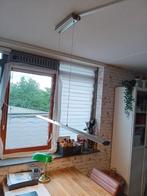 Smalle led hanglamp rvs, dimbaar, Huis en Inrichting, Lampen | Hanglampen, Ophalen of Verzenden, Zo goed als nieuw, Tijdloos, 75 cm of meer