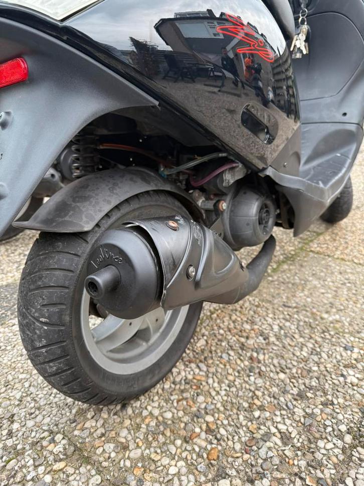 Leovince SP3 uitlaat - Piaggio-Gilera, Fietsen en Brommers, Scooters | Piaggio, Zo goed als nieuw, Overige modellen, Tweetakt