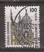 Duitsland Bund, Bezienswaardigheden, Schwerin, 2001., Verzenden, 1990 tot heden, Gestempeld