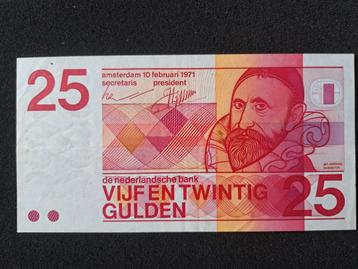 25 Gulden Biljet - 1971 beschikbaar voor biedingen