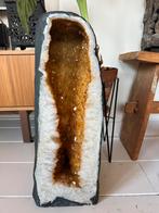 Grote Gebrande Amethist Geode - 32,85 kg, Verzamelen, Ophalen, Mineraal