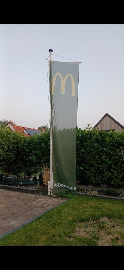 Officiële McDonald's vlag, Diversen, Vlaggen en Wimpels, Ophalen, Zo goed als nieuw