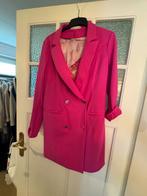 Studio anneloes fuchsia lange blazer., Verzenden, Zo goed als nieuw, Maat 42/44 (L), Roze