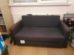 IKEA slaapbank Solsta 120 breed, Ophalen, Bruin, Zo goed als nieuw, Twijfelaar