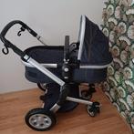 Joolz Denim Blauwe Kinderwagen - Gebruikt, Gebruikt, Verstelbare duwstang, Ophalen, Kinderwagen