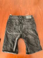 Pull&Bear Zwarte Denim Short maat M, Maat 48/50 (M), Zwart, Ophalen of Verzenden, Gedragen