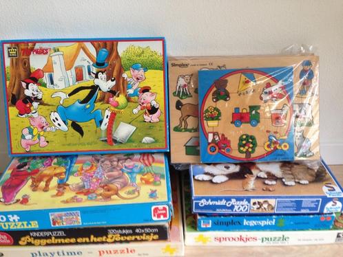 🧩11 Leuke oude KINDERPUZZELS Leg & Houten Noppenpuzzel., Kinderen en Baby's, Speelgoed | Kinderpuzzels, Gebruikt, 6 jaar of ouder