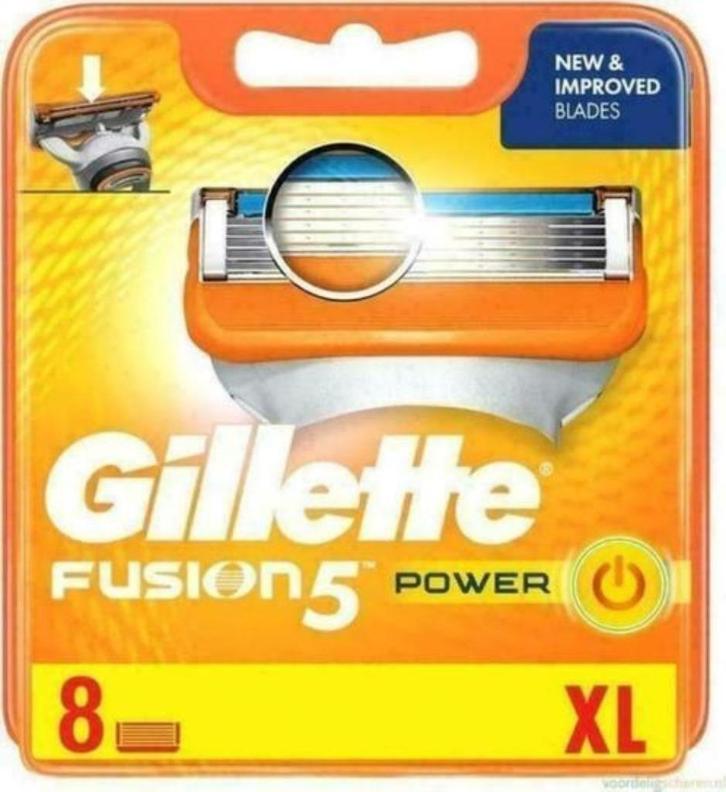 Gillette Fusion5 Power - 8 Scheermesjes, Sieraden, Tassen en Uiterlijk, Uiterlijk | Gezichtsverzorging, Nieuw, Verzorging, Ophalen