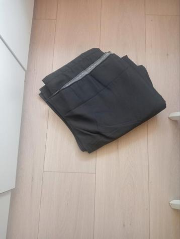 Verduisterend gordijn kant en klaar 140*252cm zwart fleece. beschikbaar voor biedingen