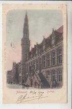 Alkmaar, Langestraat - Stadhuis [2], Ophalen of Verzenden, Voor 1920, Gelopen, Noord-Holland