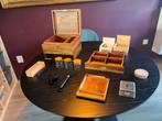 Luxe humidor draaidoos, Ophalen of Verzenden, Zo goed als nieuw, Tabaksdoos of Verpakking