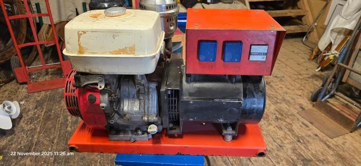 Honda GX340 - Aggregaat, Doe-het-zelf en Verbouw, Motoren, Gebruikt, Benzinemotor, 1800 rpm of meer, Ophalen