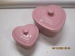 yvon jaspers hartjes potten roze 17/11,5 cm (365), Overige typen, Ophalen of Verzenden, Zo goed als nieuw, Overige stijlen